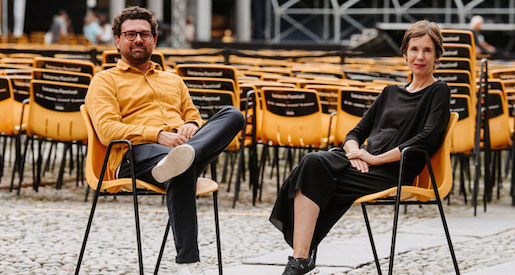 SWISS FILMS Direktor Nicola Ruffo und Stiftungspräsidentin Catherine Mühlemann. Foto: module+